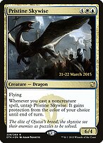 Sábio Celeste Prístino — Dragons of Tarkir Promos 228s