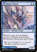 Mago de Umara // Cataratas Celestes de Umara — Zendikar Rising 86