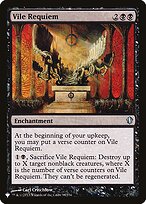 Réquiem Vil — The List C13-98