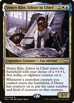 Denry Klin, Editor-chefe — New Capenna Commander Promos 71p
