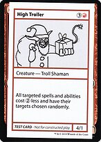 High Troller — Mystery Booster Playtest Cards 2021 54