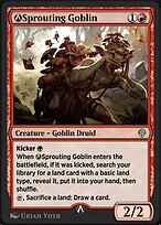A-Sprouting Goblin — Dominaria United A-145