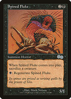 Fascíola Espinhenta — Urza's Saga 160