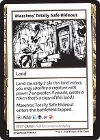 Maestros' Totally Safe Hideout — Mystery Booster 2 615