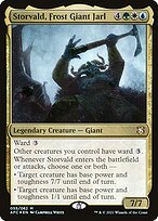 Storvald, Jarl dos Gigantes do Gelo — Forgotten Realms Commander 55