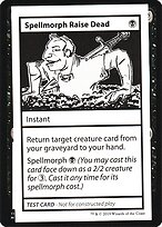 Spellmorph Raise Dead — Mystery Booster Playtest Cards 2021 46