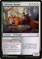 Patrulheira de Carvalhândia // Trazer de Volta — Throne of Eldraine 212