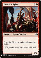Rebelde na Linha de Frente — The List AER-82