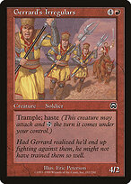 Irregulares de Gerrard — Mercadian Masques 192