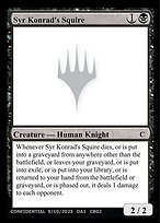 Syr Konrad's Squire — Unknown Event CB02b