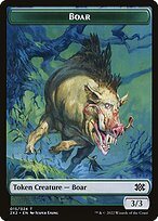 Boar — Double Masters 2022 Tokens 15