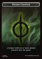 Poison Counter — Lorwyn Eclipsed Commander Tokens 13