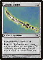 Cimitarra dos Leoninos — Mirrodin 193