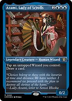 Azami, Dama dos Pergaminhos — Commander Masters 480