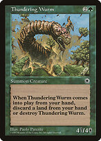 Thundering Wurm — Portal 189