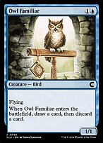 Owl Familiar — Ravnica: Clue Edition 90
