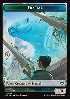 Fractal — Secrets of Strixhaven Tokens 5
