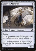 Arquivista Mecânico — Strixhaven: School of Mages 254