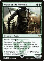 Avatar dos Resolutos — Dragons of Tarkir Promos 175s