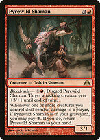 Pyrewild Shaman — Dragon's Maze 36