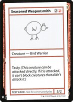 Seasoned Weaponsmith — Mystery Booster Playtest Cards 2019 63