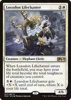 Cantor da Vida Loxodonte — Core Set 2020 Promos 27p