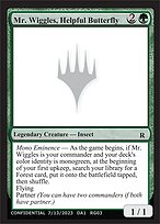 Mr. Wiggles, Helpful Butterfly — Unknown Event RG03b
