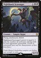 Necrófago Falcão da Noite — Zendikar Rising Promos 115p