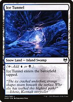 Túnel de Gelo — Kaldheim 262