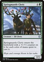 Clériga do Manto Primaveril — Zendikar Rising 205