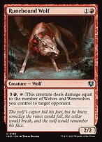Lobo da Coleira Rúnica — Innistrad Remastered 168