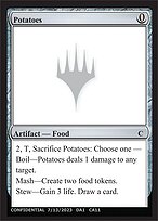 Potatoes — Unknown Event CAa