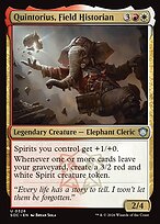 Quintorius, Historiador de Campo — Secrets of Strixhaven Commander 326