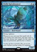 Owlin Spiralmancer — Secrets of Strixhaven Commander 22
