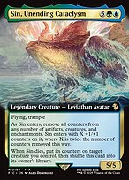 Sin, Unending Cataclysm — Final Fantasy Commander 185