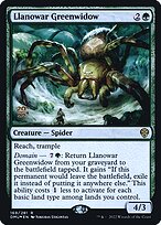 Viúva-verde de Llanowar — Dominaria United Promos 169s