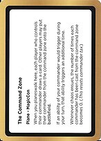 The Command Zone — Black Lotus Unknown Planechase PLA044