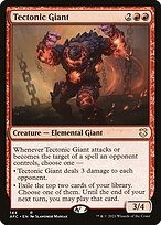 Gigante Tectônico — Forgotten Realms Commander 144
