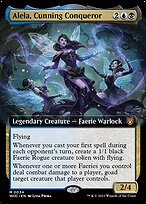Alela, Conquistadora Ardilosa — Wilds of Eldraine Commander 34