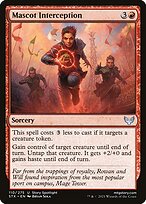 Interceptação de Mascotes — Strixhaven: School of Mages 110