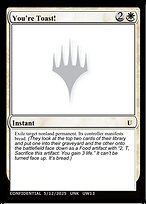 You're Toast! — Unknown Event UW13