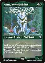 Anara, Familiar Lupídea — Commander Legends 577