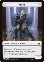 Monk — Double Masters 2022 Tokens 6