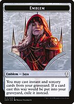Jaya Ballard Emblem — Dominaria Tokens 15