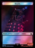 Dalek — Doctor Who Tokens 44