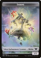 Shrine — Neon Dynasty Commander Tokens 1