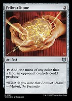 A Pedra Fellwar — Wilds of Eldraine Commander 147