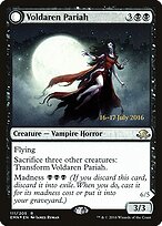 Pária Voldaren // Abolidora de Linhagens — Eldritch Moon Promos 111s