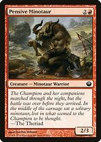 Minotauro Pensativo — Journey into Nyx 105