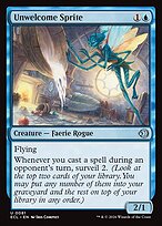 Unwelcome Sprite — Lorwyn Eclipsed 81
